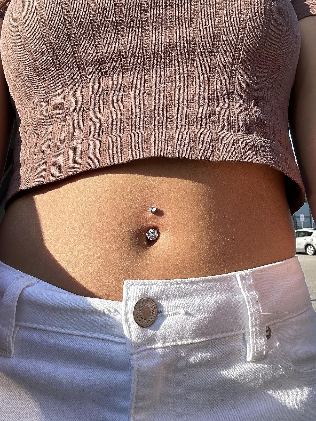 Solid Titanium Belly Button Rings - WISHINGTHING