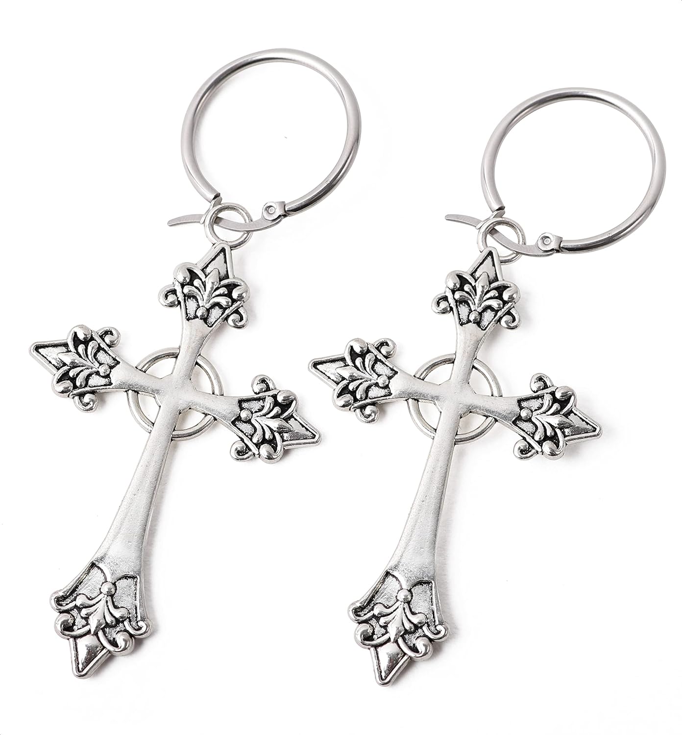 High Quality Zinc Gothic Cross Earrings - WISHINGTHING