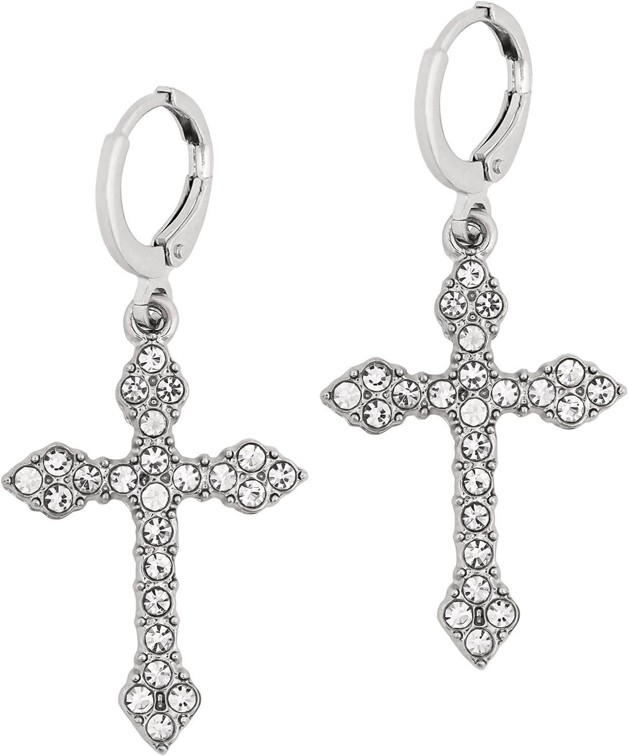 High Quality Zinc Gothic Cross Earrings - WISHINGTHING