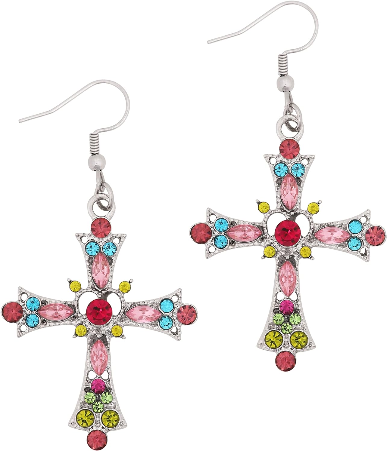 High Quality Zinc Gothic Cross Earrings - WISHINGTHING